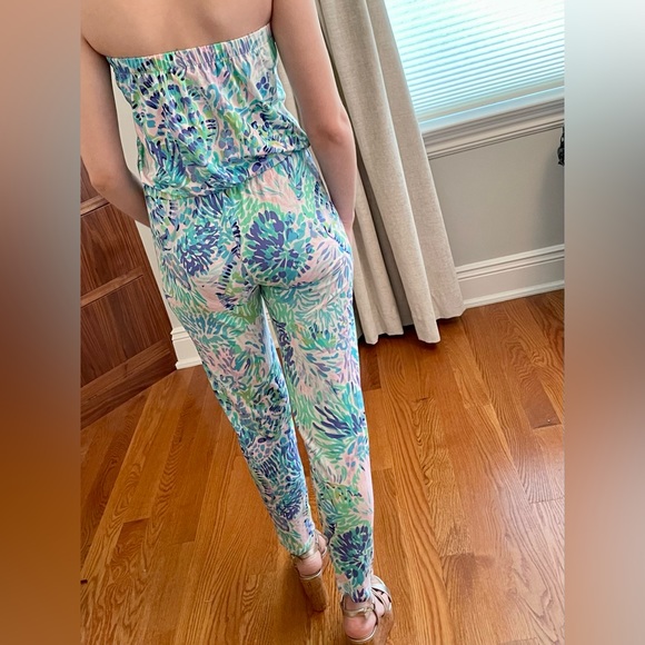 Lilly Pulitzer KEELY jumpsuit in XXS. NWT - Picture 4 of 11